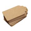 100PCS Blank Wedding Brown Kraft Paper Tag Gifts Papers Gift Tags