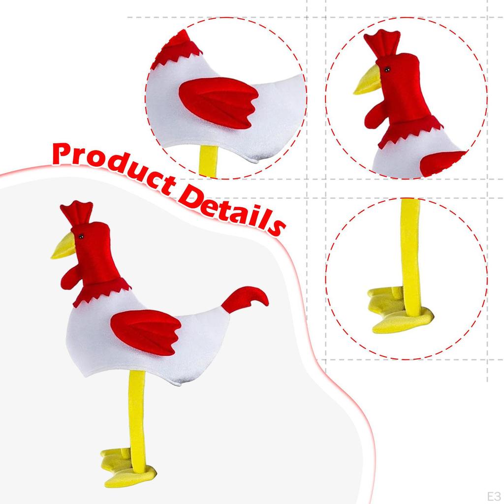 Легкая шляпа-цыпленок на День благодарения для подарков на вечеринку, мероприятий, взрослых, праздничная