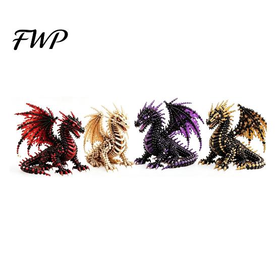 Handmade Craft Hobby DIY 3D Animal Beading Kit for Beginners, Interactive Plastic Beads Art Cute Shape Set Kids Adults, Creative Projects Home Desktop
