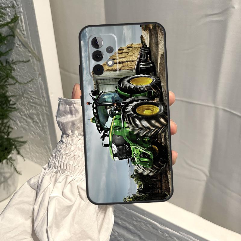 Фермерский Трактор Чехол Для Samsung Galaxy A54 A34 A51 A71 A31 A11 A73 A53 A33 A13 A52 A32 A12 A14 A21S