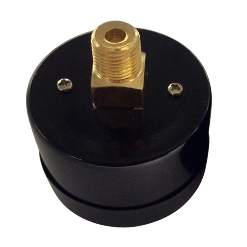 Воздушный компрессор пневматический гидравлический манометр жидкости 0-12Bar 0-180PSI задний монтаж манометр жидкости профессиональный