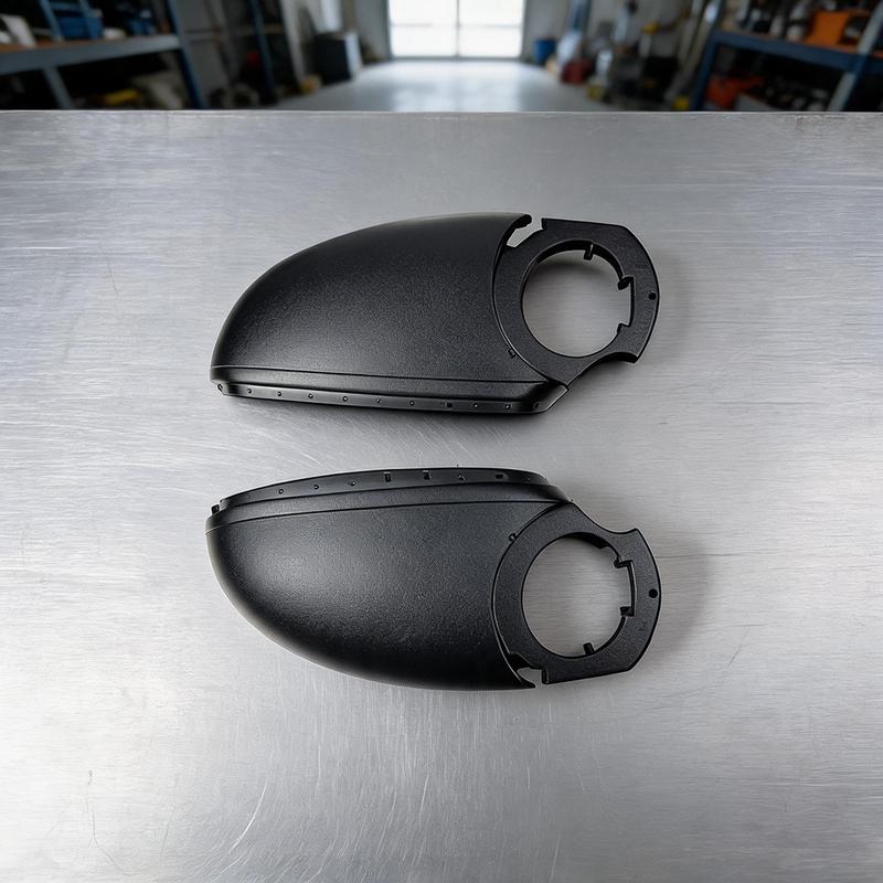 Car Rearview Mirror Base Shell for Opel Astra J 2009 to 2015 Black ABS Side Mirror Cap Frame 13265449/13265450