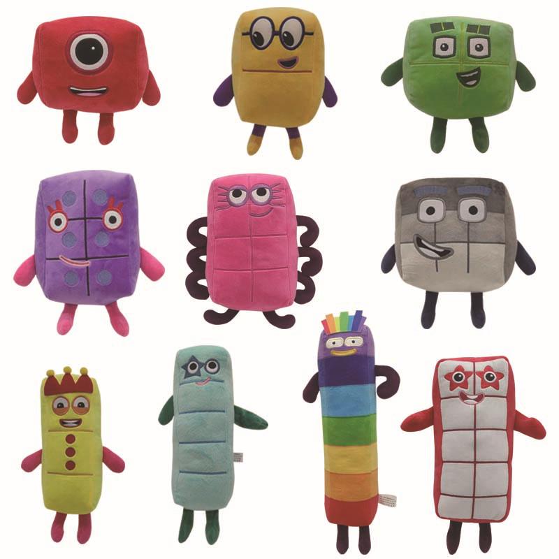 Математические строительные блоки Numberblocks Мягкая игрушка для детей