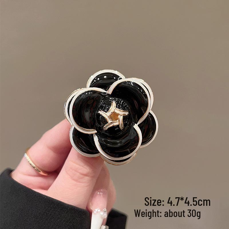 Exquisite Butterfly & Rose Camellia Brooch - Elegant Flower Corsage for Women's Suit Coats