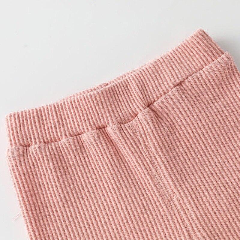 Вертикальные леггинсы для девочек, тонкие брюки, хлопковые карманы, универсальные брюки из большой детской верхней одежды из полипропилена