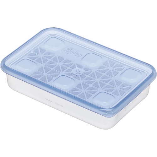 Asahi Kasei Home Products AsahiKASEI Ziploc Storage Container, Rectangular, 1100ml, 1 Container