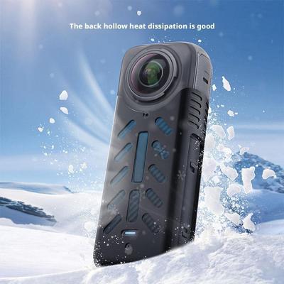 Крышка объектива для Insta360 X5/X4 Крышка объектива Силиконовая крышка объектива Insta360 Защитная X4 Для Insta360 A6C7