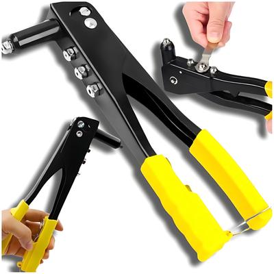 Strong Hand Riveter + 4 Tips Riveting Set