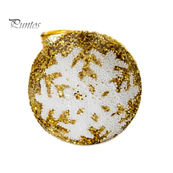 3 шт., 8 см, небьющиеся рождественские шары, украшения с ремешком, большой шар, подвесные подвески для рождественской елки, праздничное украшение, подарок на Новый год 2024