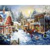 DIY 5D Алмазная картина Пейзажи Фотографии Вышивка крестом Алмазная вышивка Зимний пейзаж Ручное хобби