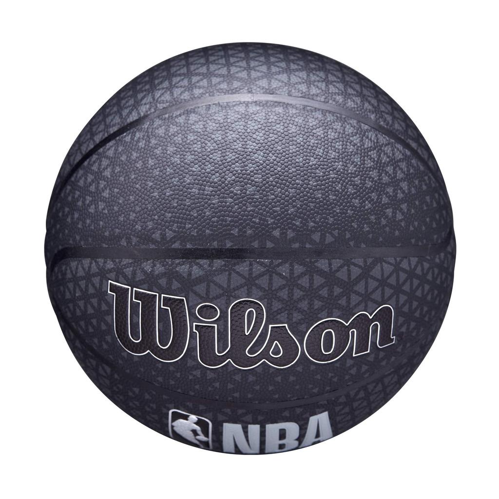 Wilson Basketball NBA FORGE PRO WTB8001XB07 Indoor and Outdoor Size Black Use, 7/Diameter Approx. 24.5cm,