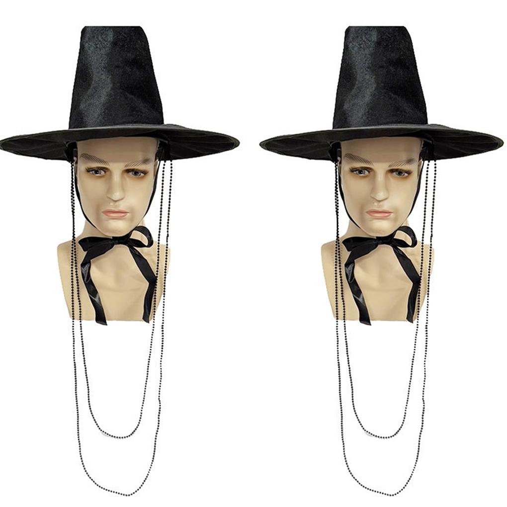 KPOP Аниме Косплей Шляпа Для Поклонников Охотника на Демонов Джину Шляпы Идол Косплей Кепка Мужской Крутой Хэллоуин Головной Убор Корейская Шляпа-Котелок