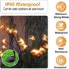 Solar Garden Lights - 2 Pack 16LED Solar Bee Firefly Lights with 2 Lighting Mode, Sway by Wind, Waterproof Solar Decorative Outdoor Lights for Yard