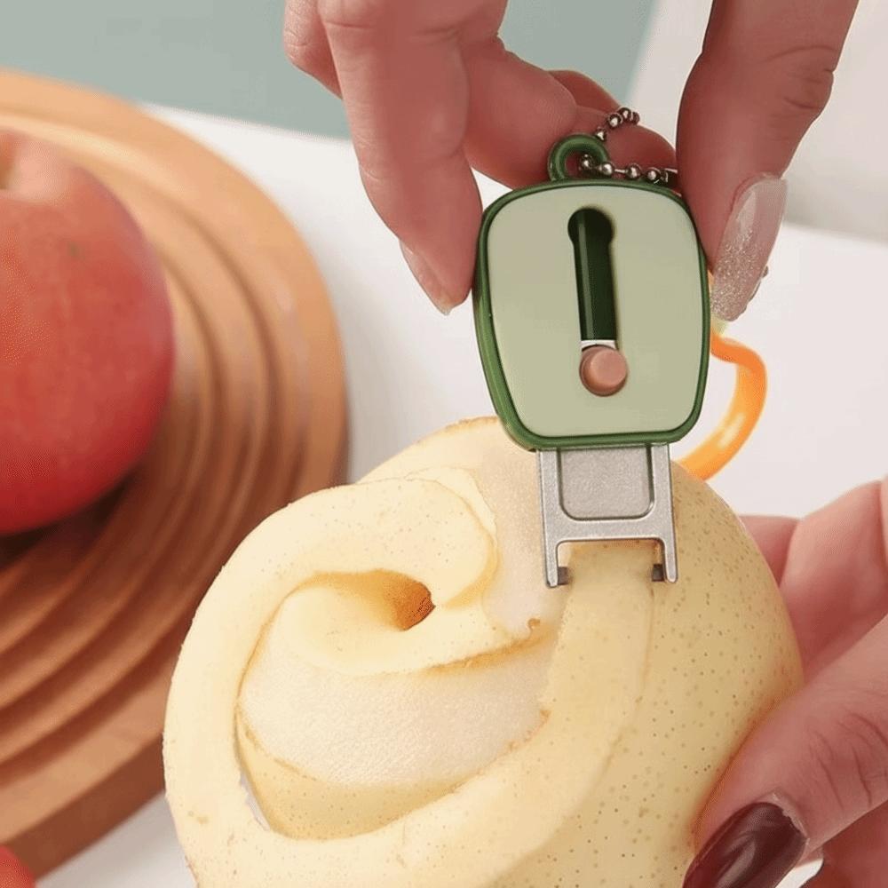 Foldable Mini Peeling Tool Retractable Design Multi-Functional Peeler Travel