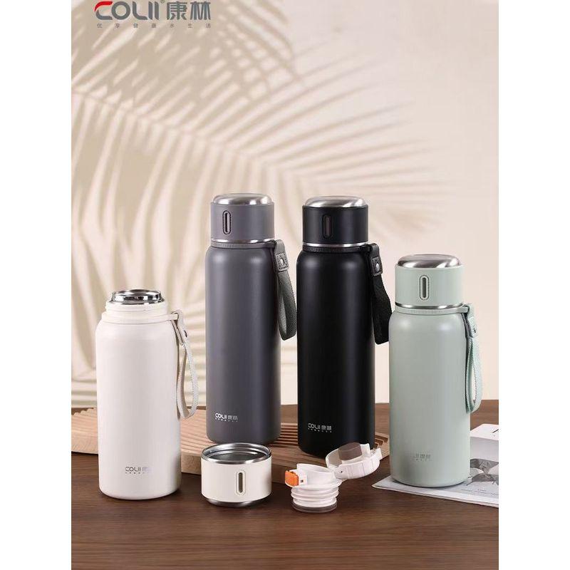 Simple Large-Capacity Thermos Cup 316 Stainless Steel Portable Student Sports Outdoor Water Cup for Men and Women 800/1000