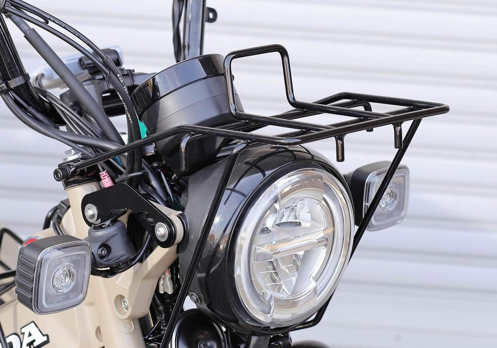 Передний багажник Kijima Bike Parts из стали CT125 Hunter Cub, черный ('20-) 210-2755