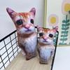 Comfort Stuffed Lifelike Cats Plush Toy Cute Cat Plush Toy American Shorthair Cat Doll  Home