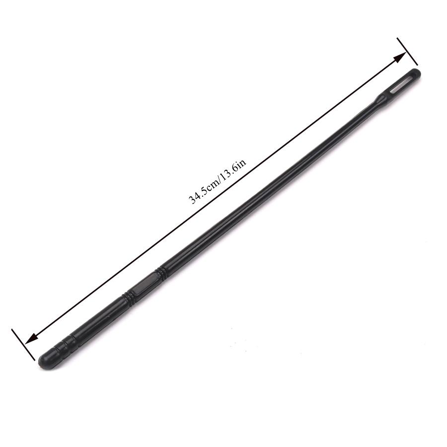 Black Plastic Flute Cleaning Rod, Woodwind Instruments Piccolo Cleaning Stick