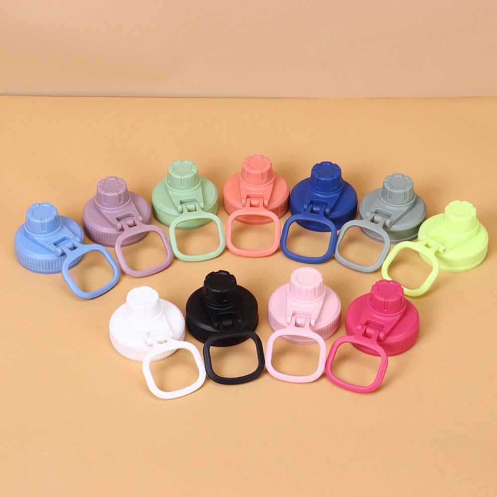 Пластиковая крышка для стакана, разноцветная крышка для бутылки с водой, универсальная крышка для стакана, аксессуары для бутылок