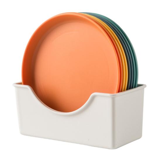 1 комплект тарелки для вертелов, легко моющаяся многоразовая 6-дюймовая тарелка с фруктами в японском стиле