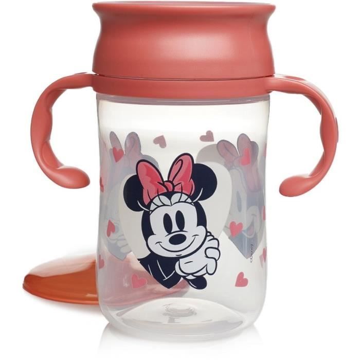 Tasse d'apprentissage - THERMOBABY - 360 degrés - Avec disque antifuite - Minnie