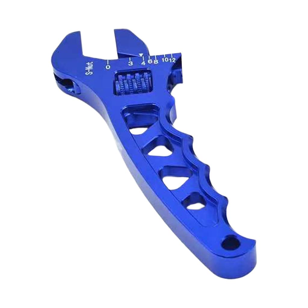 Универсальный регулируемый алюминиевый ключ AN Инструмент для фитингов шлангов Регулируемый алюминиевый гаечный ключ для фитингов шлангов AN3-AN12