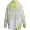 Adidas Stella McCartney Adizero Comfort Breathable Daily Training Casual Sports Jacket Women Brown Yellow Spliced Style FK9677
