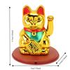 Plastic Feng Shui Fortune Cat golden Home Auspicious Decor  Restaurant & Hotel Decor
