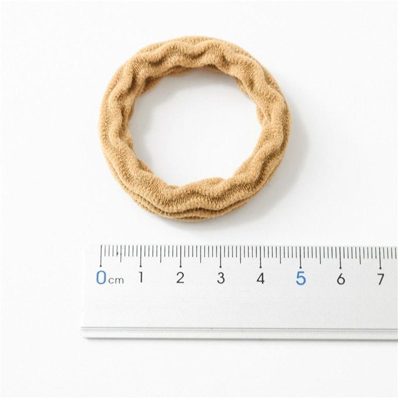 5шт девушка эластичные резиновые завязки для волос группа веревка хвост держатель устойчивость бесшовные