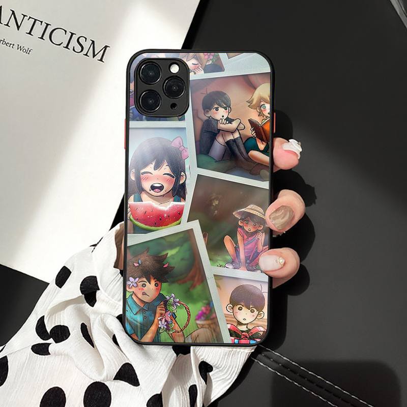Чехол Omori Game Phone для iPhone 11 12 13 mini pro XS MAX 8 7 6 6S Plus X 5S SE 2020 XR