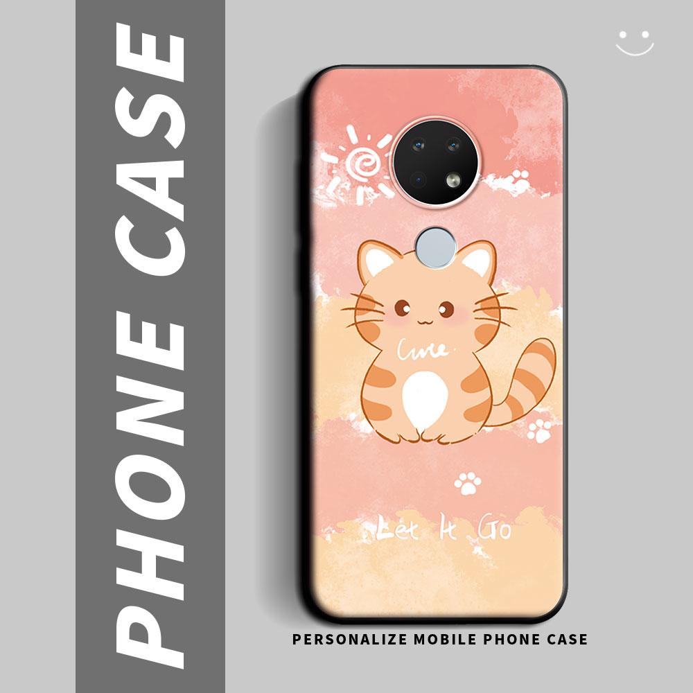 For Nokia 7.2 6.3 6.2 5.4 5.3 5.4 Case Cartoon Cute Flower Shockproof Silicone Soft Phone Case For Nokia 3.4 2.4 1.4 Back Cover