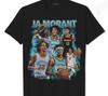 Винтажная футболка Ja Morant, Бутлеговая футболка Ja Morant 90-х 80-х, Футболка Ja Morant MVP
