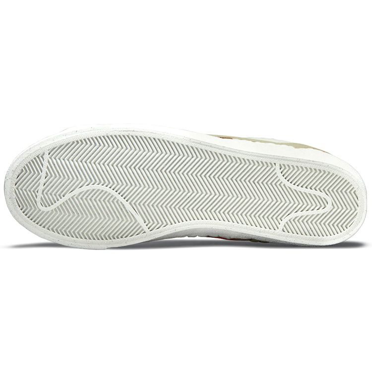 Nike Blazer Low 77 Premium Toasty - Коричневые мужские кроссовки из водорослей White Sail Orange DD8026-100