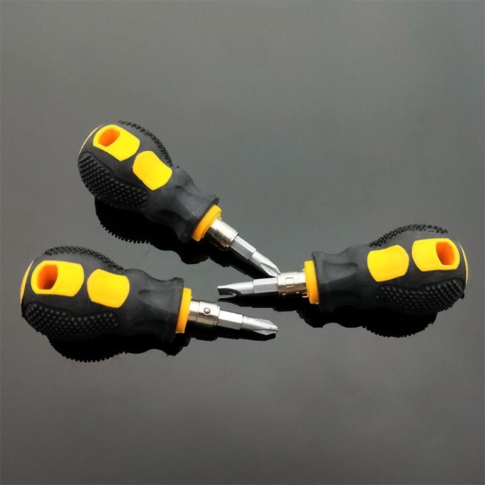 Двусторонняя отвертка с головкой-редиском, крестовая отвертка, мини-отвертка своими руками