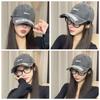 Sunscreen Embroidery Baseball Cap Adjustable Hole Duckbill Cap Casual Letter Baseball Hat  Unisex