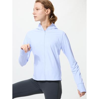 Худи на молнии с полной застежкой Ultra Stretch Airism с защитой от УФ-лучей