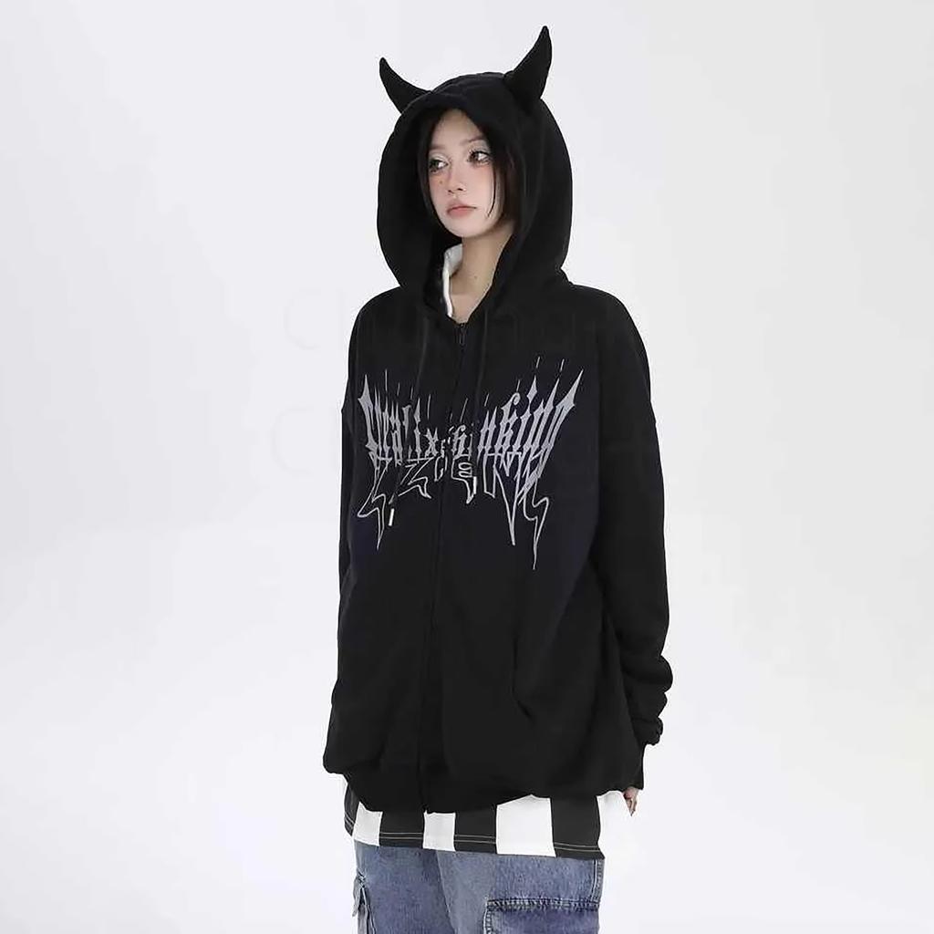 Толстовки для девочек-подростков с длинным рукавом, повседневные толстовки с графическим принтом и надписью, толстовка с капюшоном на шнурке, симпатичная толстовка большого размера