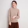 Fanzhen Women's 100% Cashmere Mock Neck Sweater