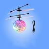 Smart Induction Fairy Helicopter: Seven-Color Crystal Ball Toy