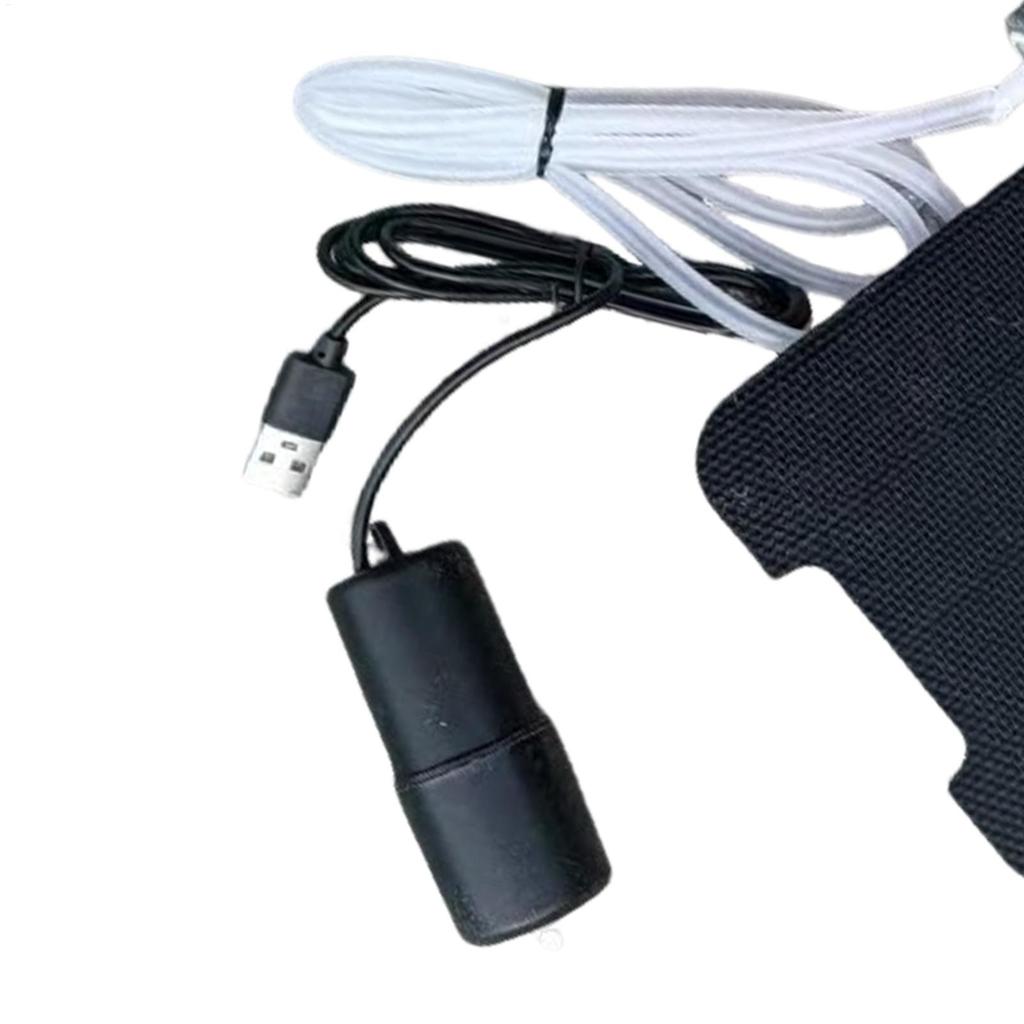 Silent Solar Pond Aerator Solar Powered Oxygen Pump for Fish Tank Air Pump, Backyard Garden Pond Summer Camping