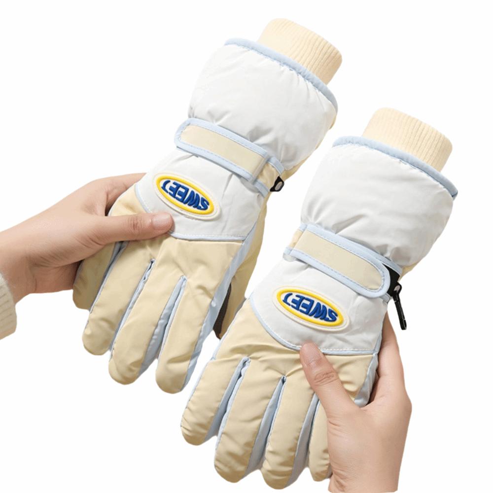 Keep Warm Snowboard Gloves Cycling Mittens Fashion Full Finger Mittens Outdooor