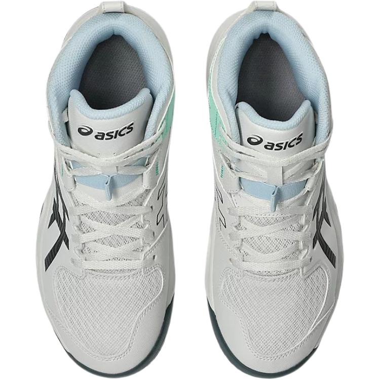Asics Dunkshot Mb 10 Удобные Универсальные Средневысокие Детские Баскетбольные Кроссовки Детские баскетбольные кроссовки Cool-Mist-Gray 1064A019-105