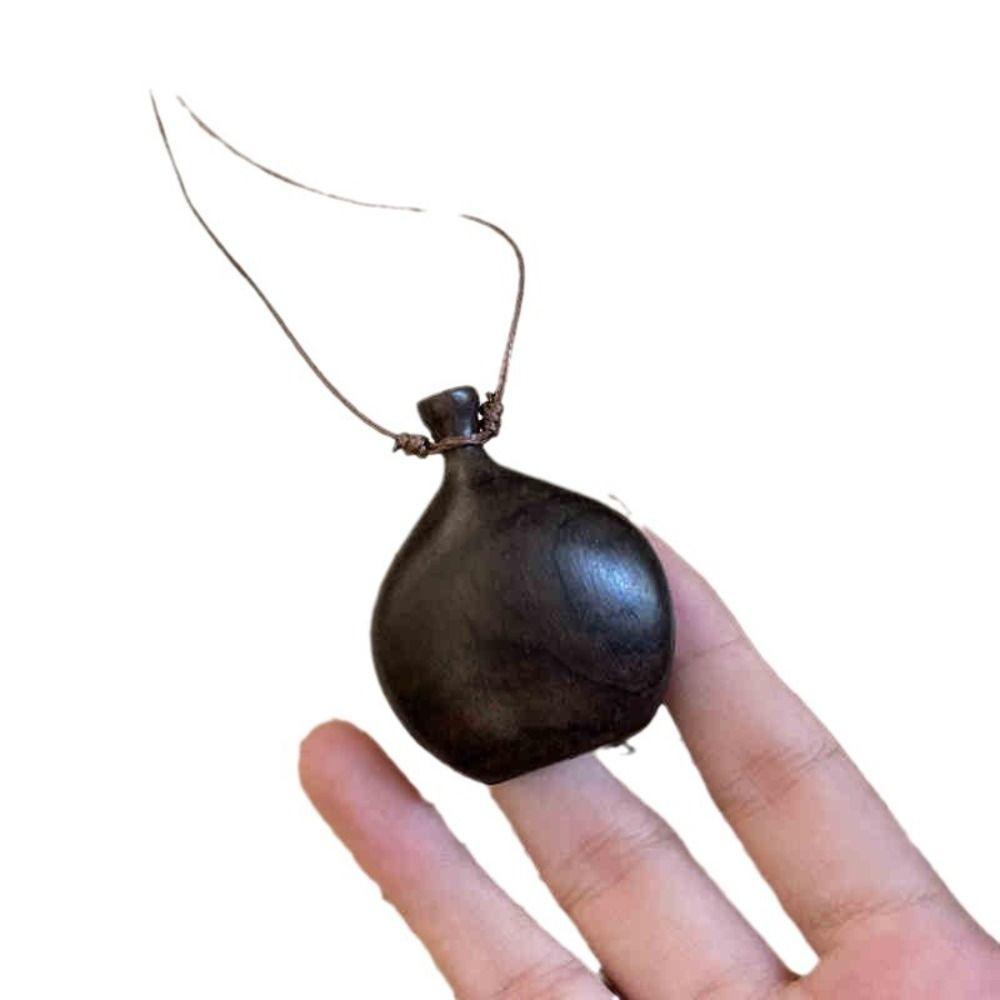 Ожерелье из цепочки «Деревянный свитер» с длинным кулоном, новое ожерелье «Флагон»