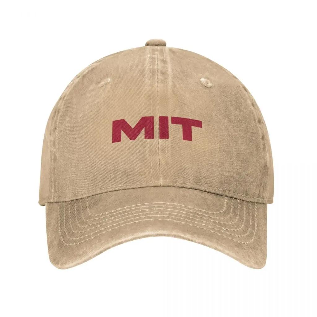MIT Massachusetts Institute Of TechnologyTshirt Baseball Cap Unique hats sun hat fun hats sun caps Unisexs Womens