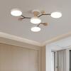 Plafonnier LED - SCHINDORA - Schindora - 36W - Blanc chaud 3000K - Design en chêne