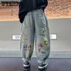 Boys' Jeans Spring and Autumn Styles Children's Spring Pants Boys' Pants Trendy and Cool Explosive Street Soft Spring Styles