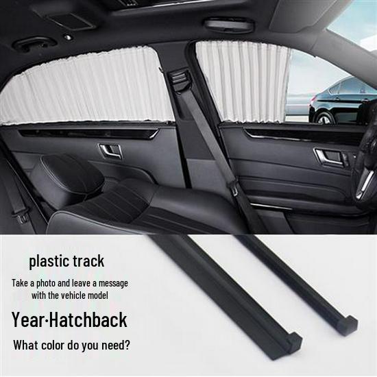 Солнцезащитные шторки для Ford Edge – Направляющая из алюминиевого сплава, Автомобильные шторки для затенения