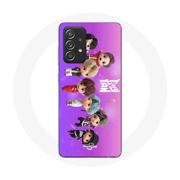 Case for Samsung Galaxy A33 5G BTS TinyTAN Animation Poster RM Jin Suga J-Hope Jimin Jungkook And V Mic Drop Dance