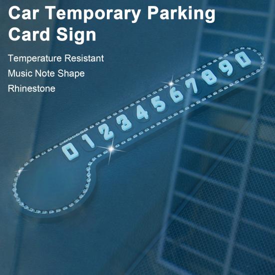 Временный знак парковки, практичный, термостойкий, бесплатная комбинация, автомобильный номер телефона, автозапчасти