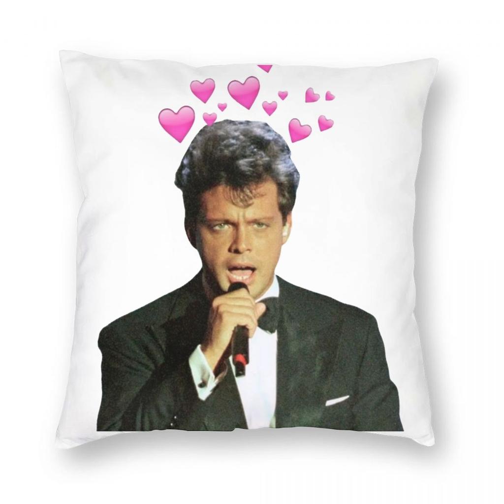 Luis Miguel Album Romance Tank Top Pillowcase Soft Polyester Cushion Cover Gift Throw Pillow Case Cover Bedroom Square 45*45cm